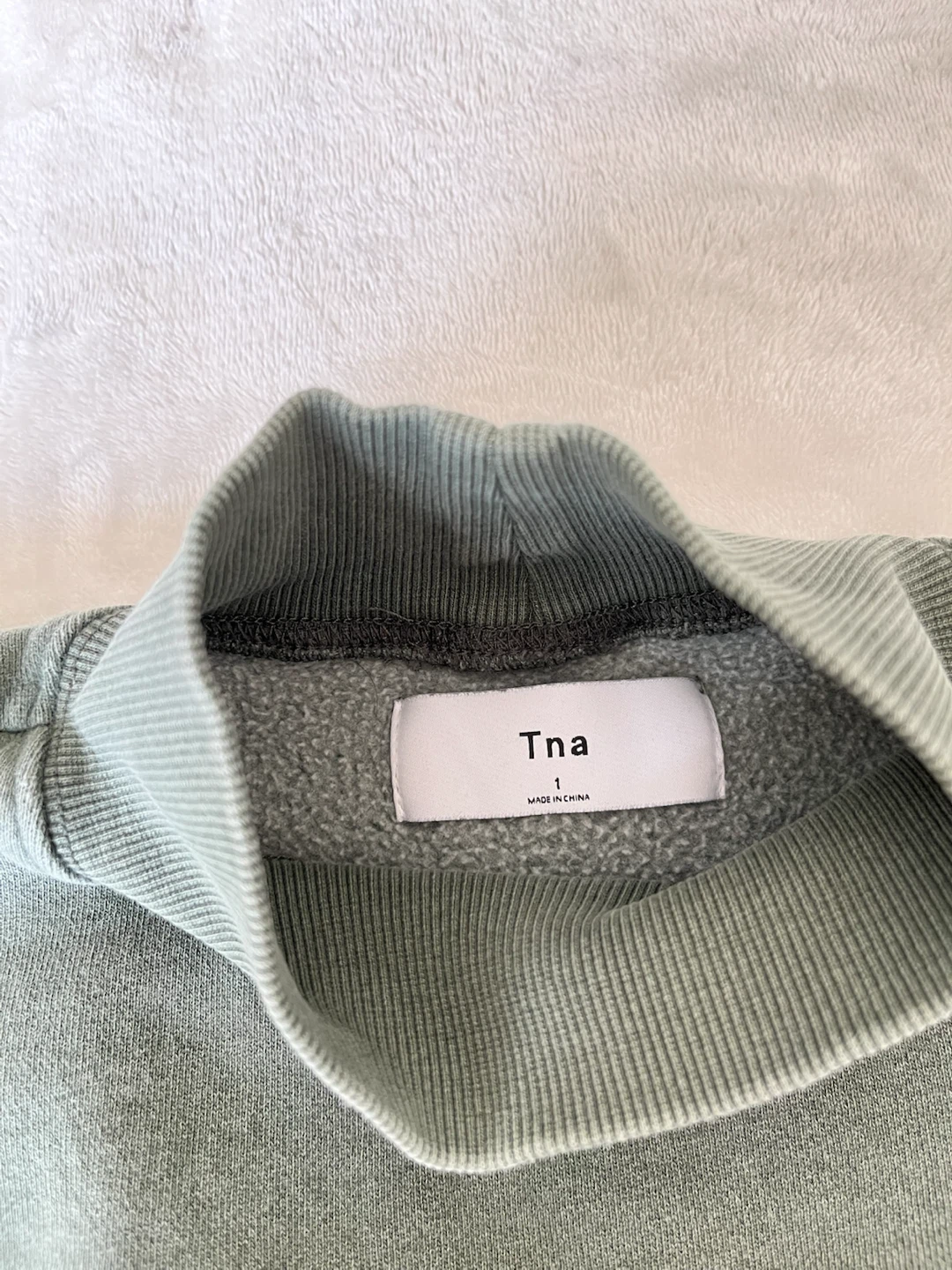 Tna Mock Neck Sweatshirt - Size 1 - photo 3