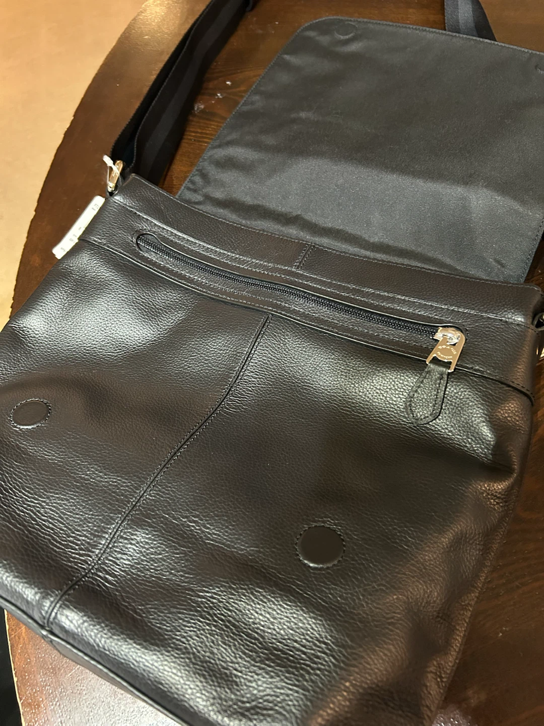Coach Messenger Bag Black Leather - photo 2