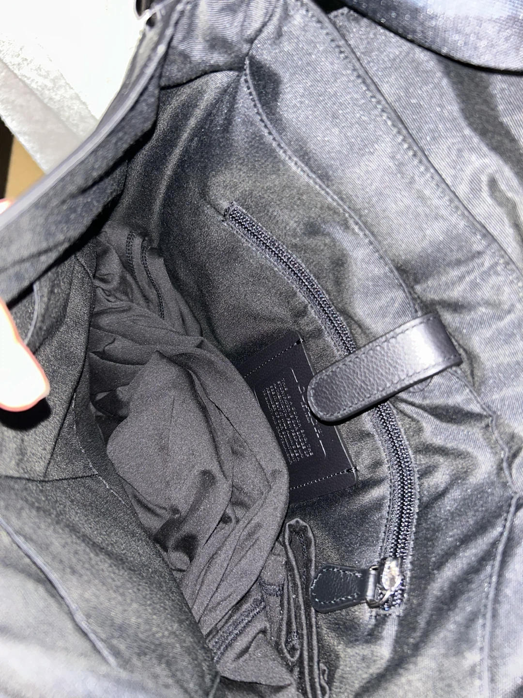 Coach Messenger Bag Black Leather - photo 3