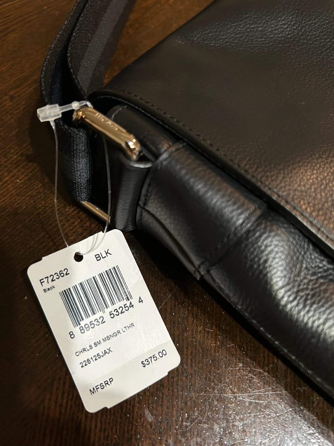 Coach Messenger Bag Black Leather - photo 4