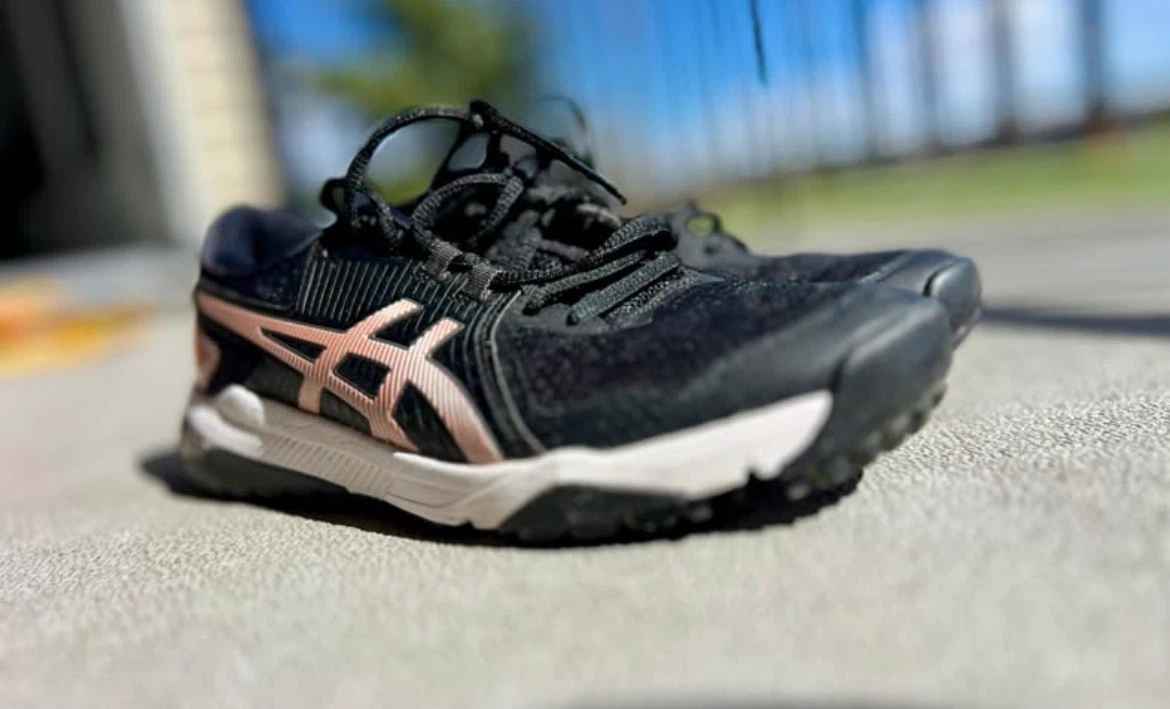 ASICS Women's Black & Rose Gold Golf Shoes Size 8.5 - photo 4
