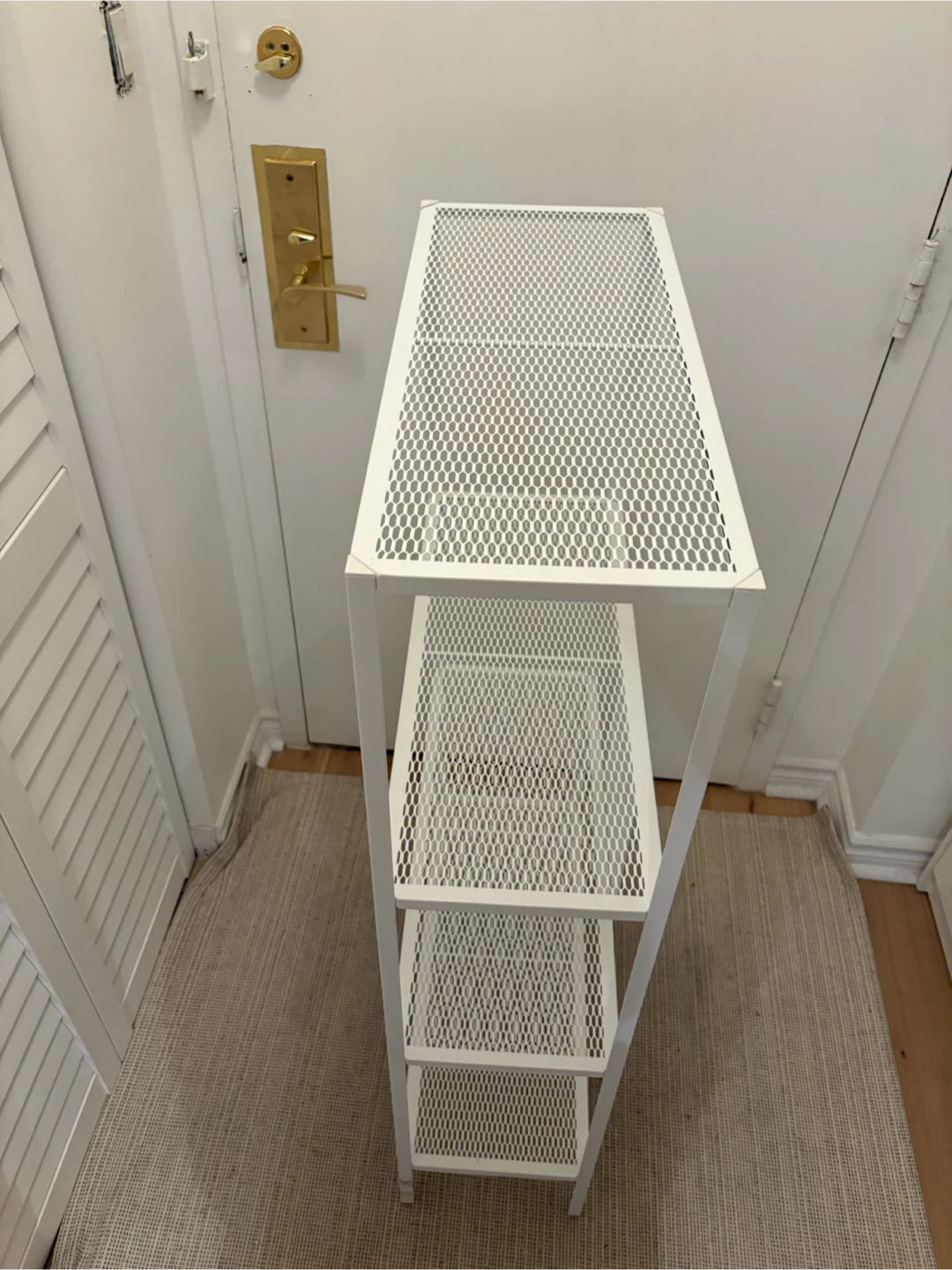 Baggebo Shelf Metal White (barely used) - photo 2