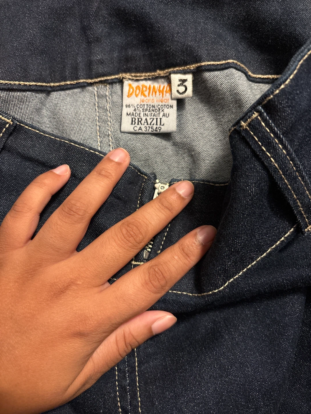 DORINHA Jeans Women's Dark Wash Denim-Size 3 - photo 3