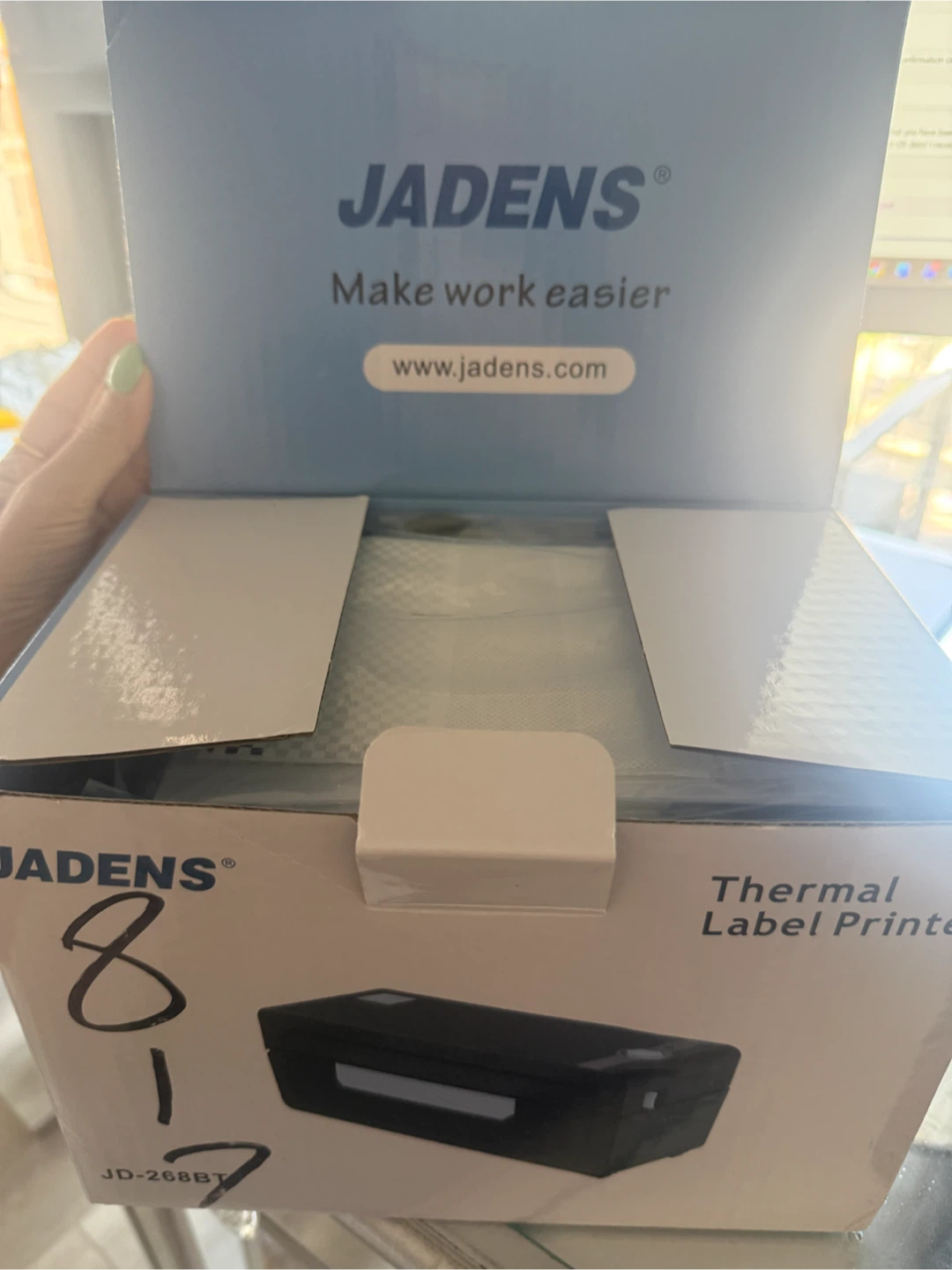 JADENS JD-268BT Thermal Label Printer - photo 3