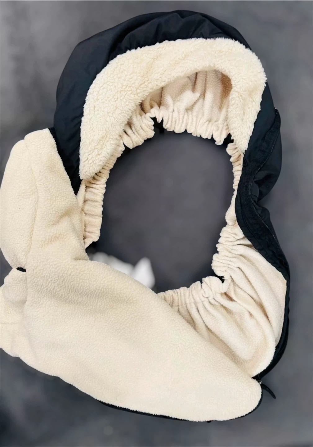 Quilted Fleece Infant Car Seat Cover - photo 2