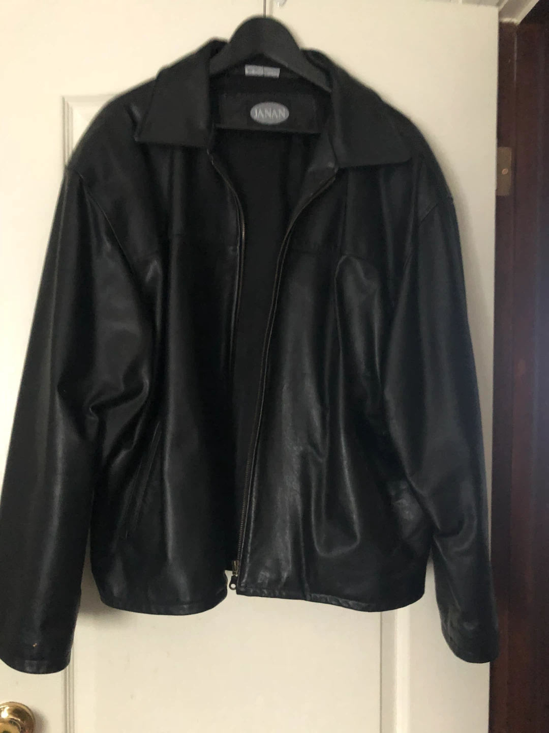 JANAN Black Leather Jacket - photo 2