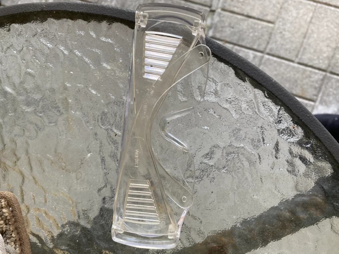 Clear Safety Glasses with Case - photo 2