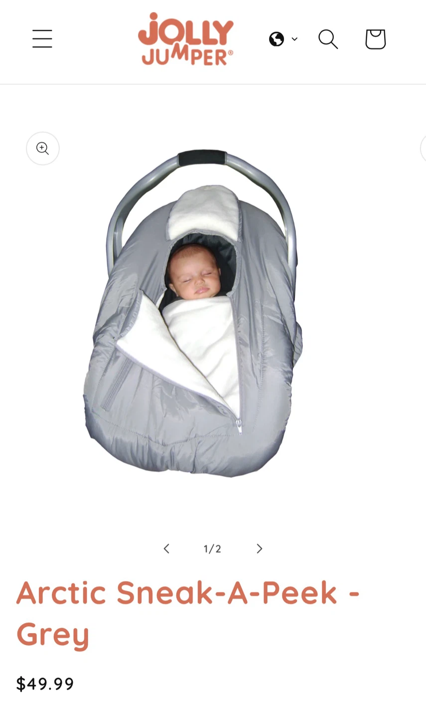 Quilted Fleece Infant Car Seat Cover - photo 3