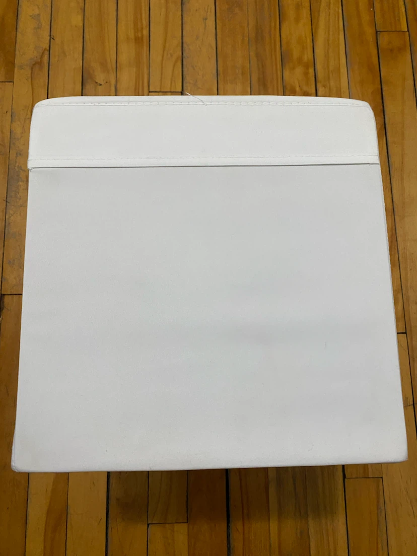 White Storage Bin