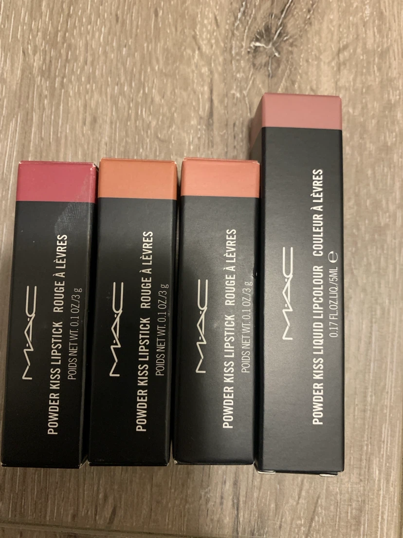 MAC Powder Kiss Lipstick & Liquid Lipcolour Set