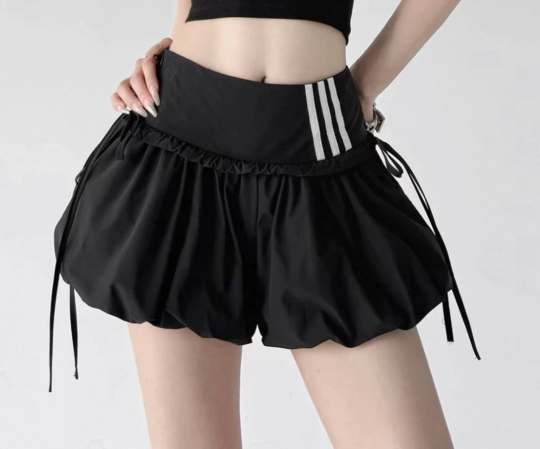 Black Balloon Shorts