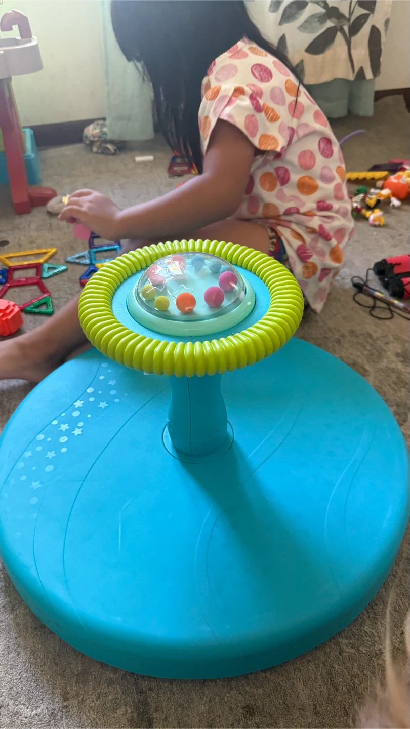 Blue Kids Spin Toy check more pictures - photo 2