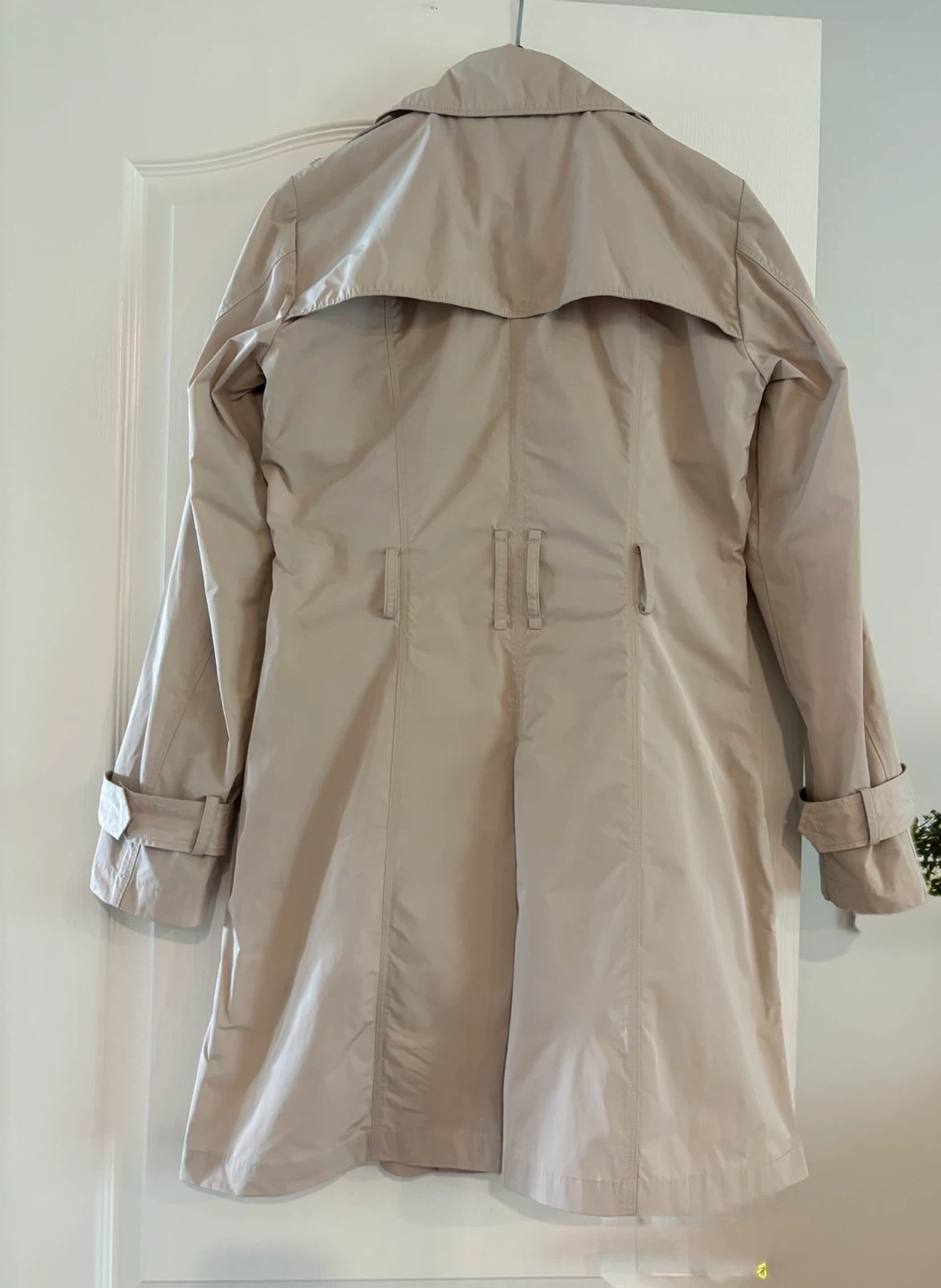 EMME Beige Double-Breasted Trench Coat - photo 2