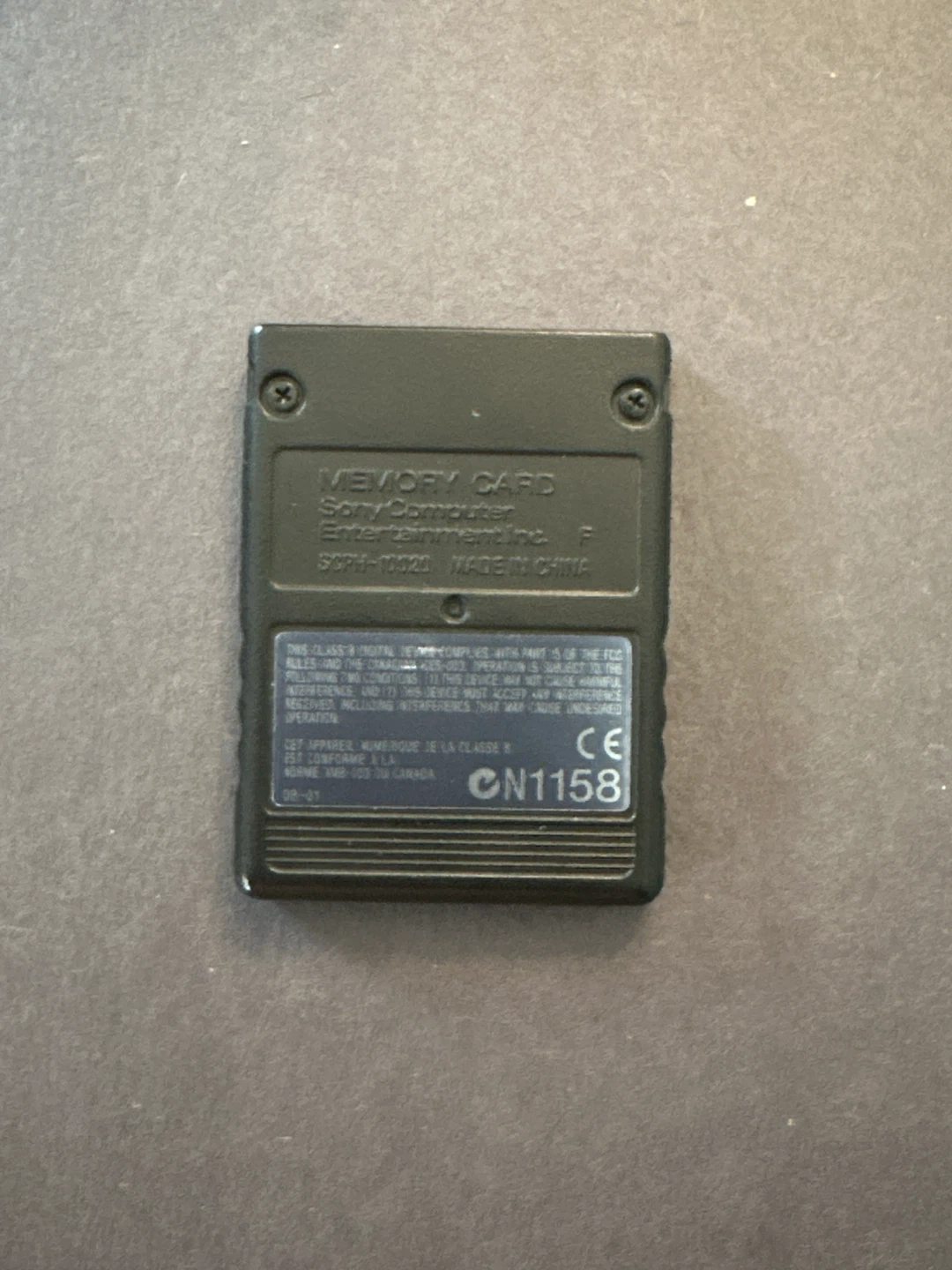Sony PlayStation 2 8MB Memory Card - photo 2