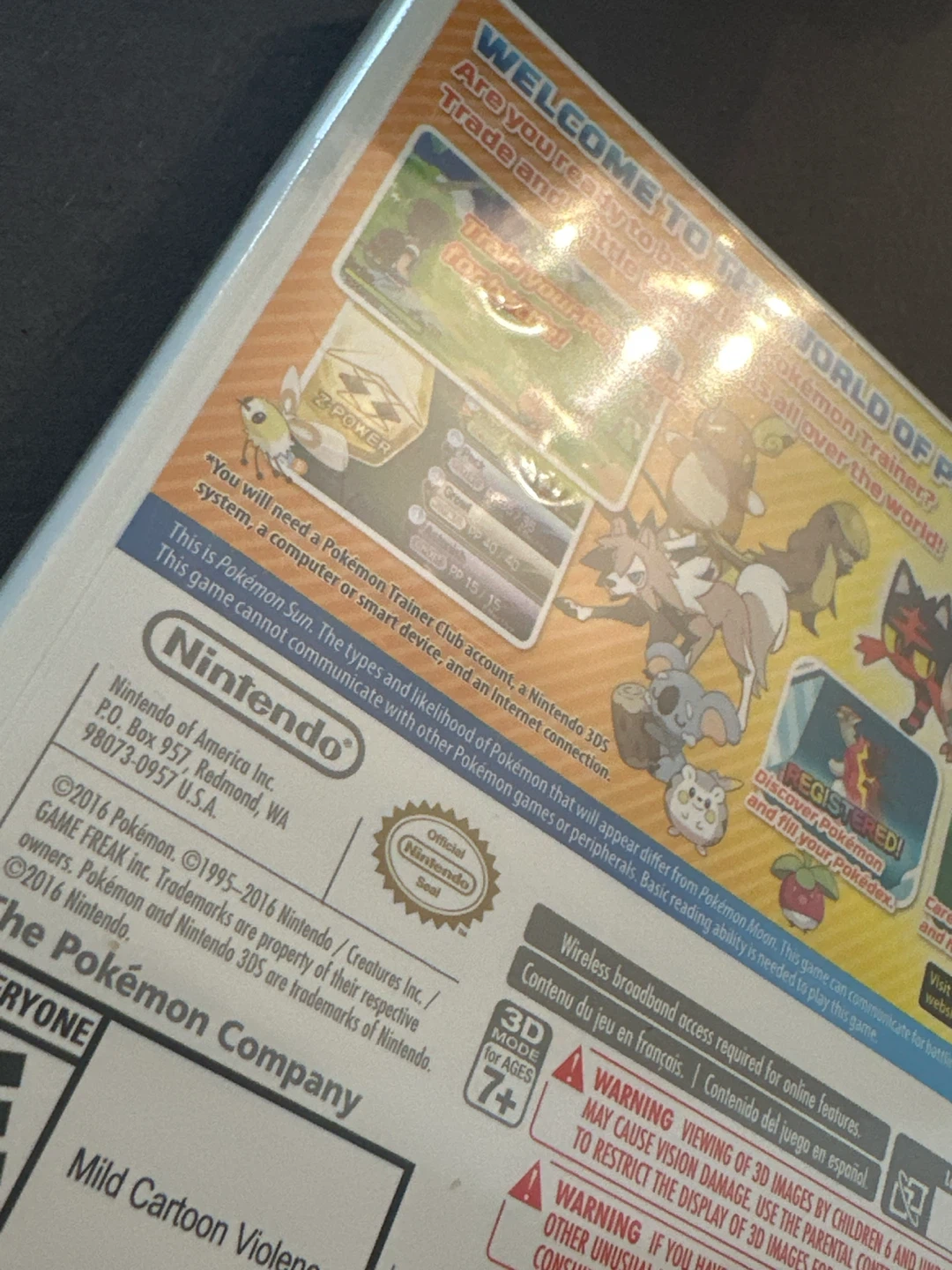 Pokemon Sun for Nintendo 3DS (sealed) - photo 4