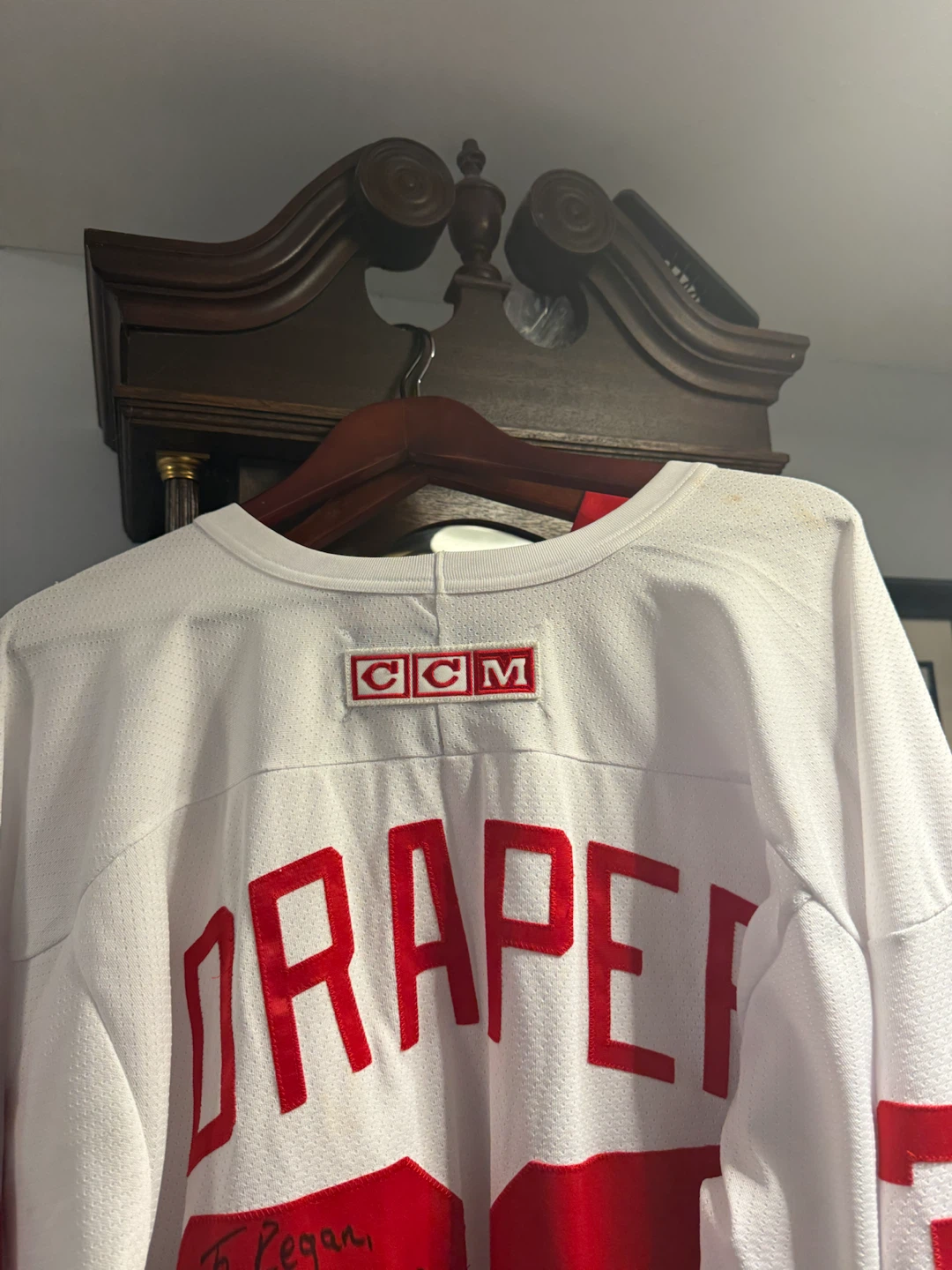 Authentic Kris Draper signed Detroit Red Wings jerseys - photo 5