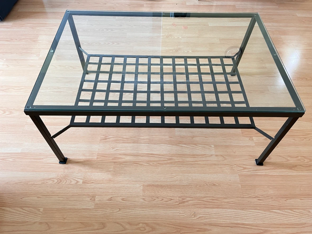 Glass Top coffee Table - photo 2