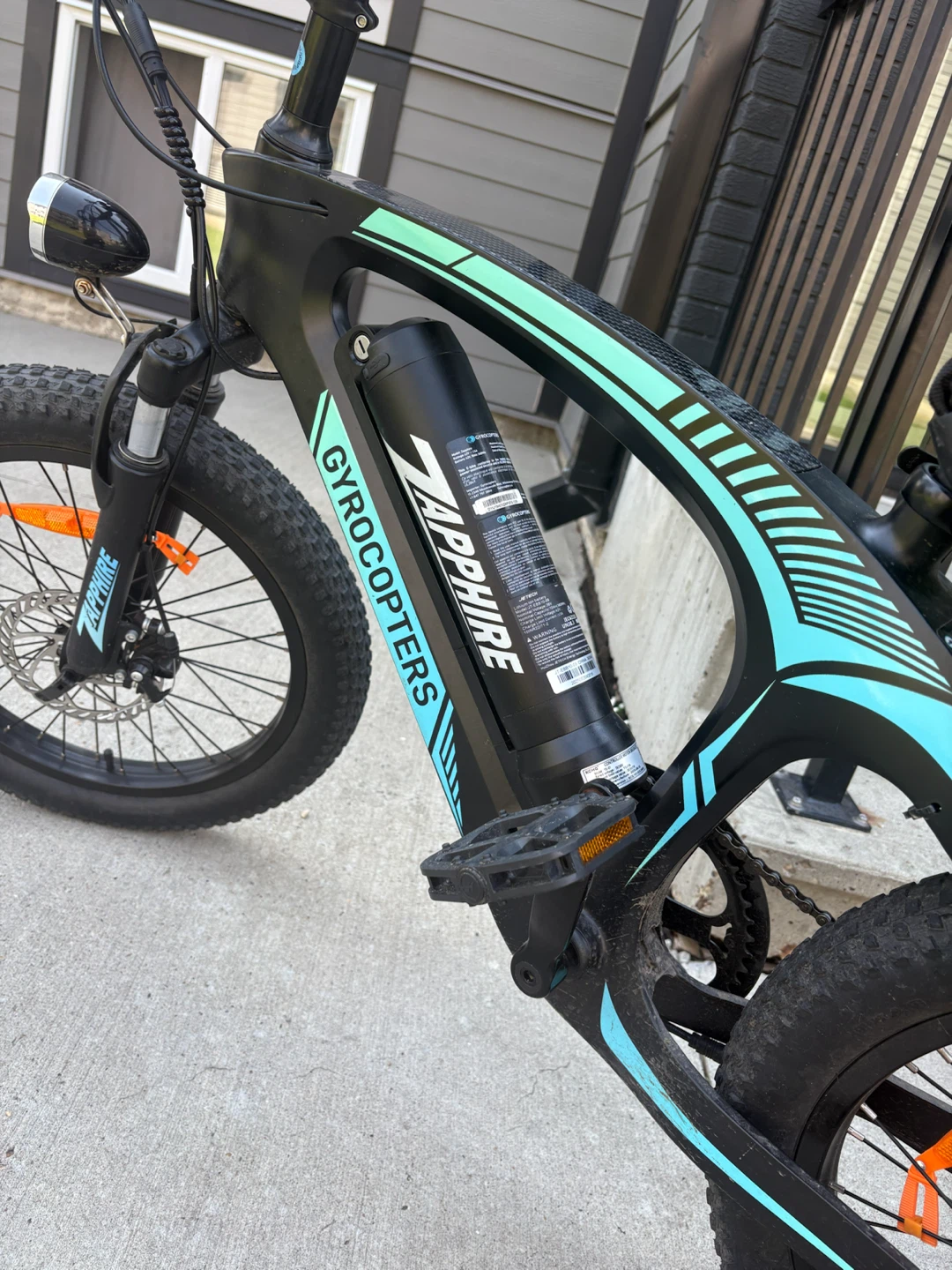 E bike gyrocopters  00355 km i used like brand new