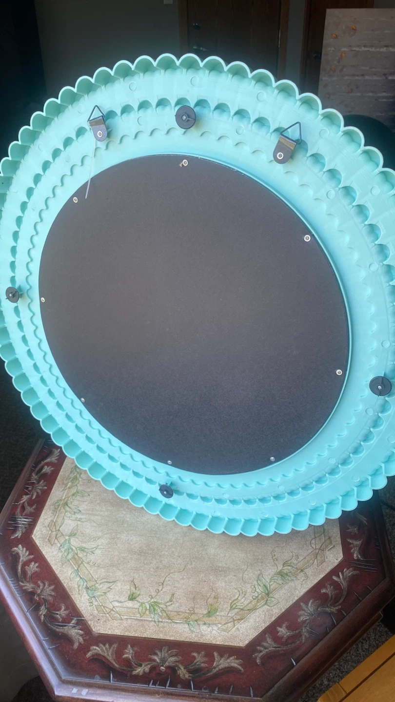 21” Decorative Round Wall Mirror - photo 2