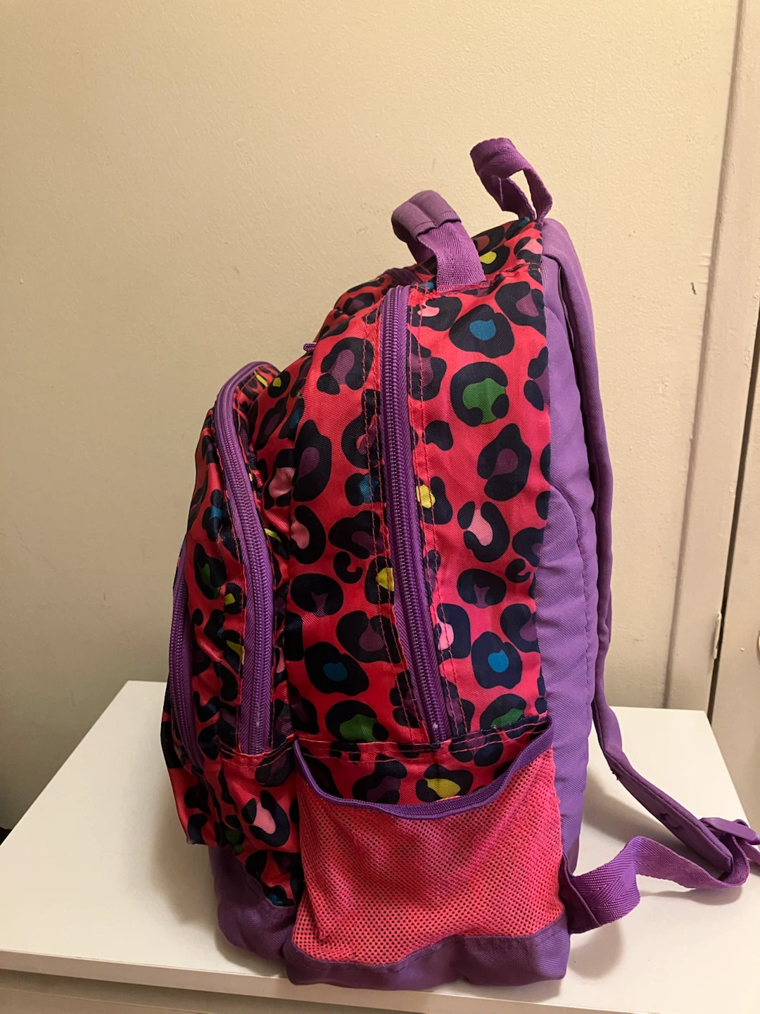 Kids Backpack with Leopard Print - photo 4
