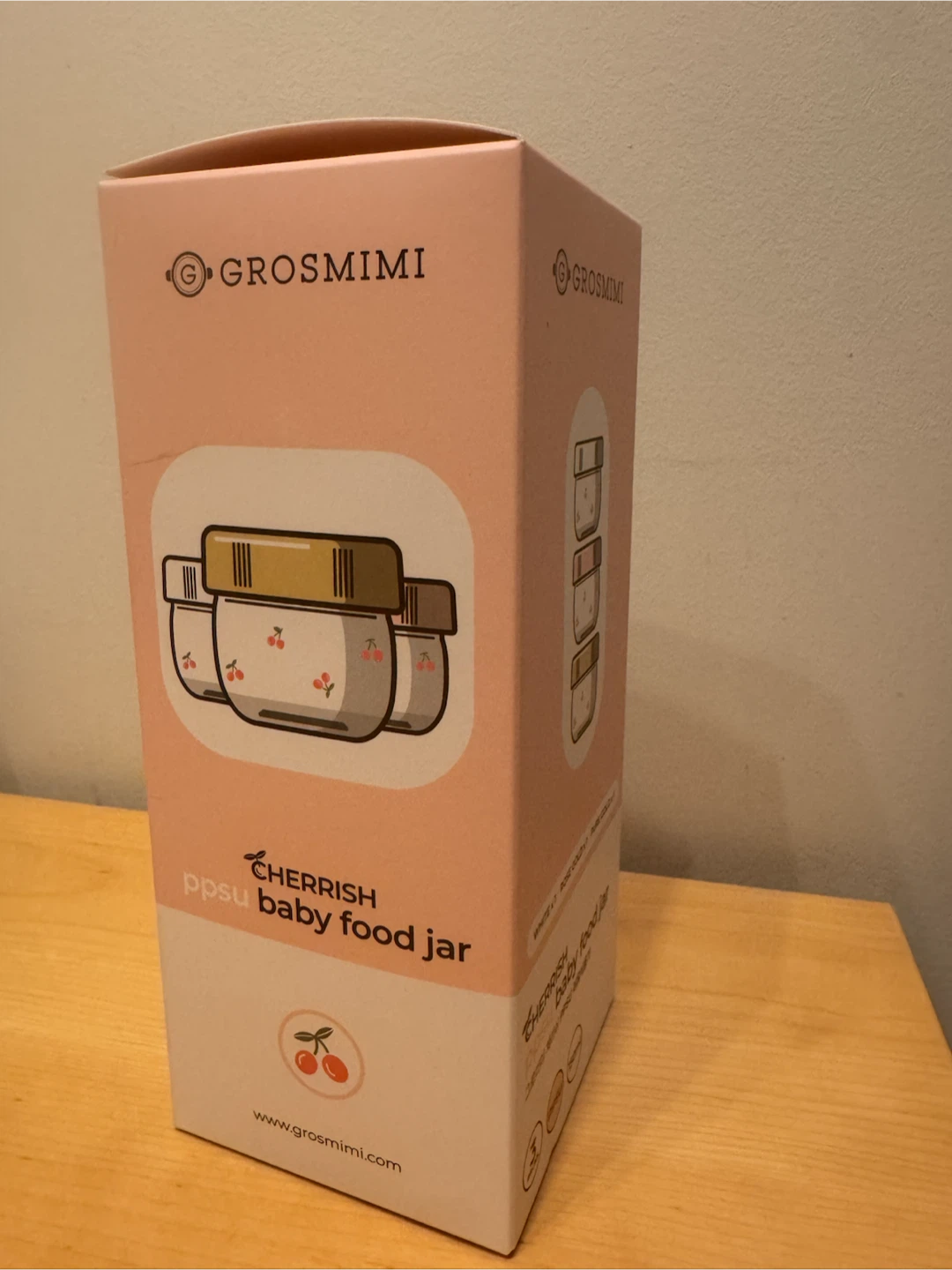 Grosmimi Cherrish PPSU Baby Food Jar 150ml - photo 4
