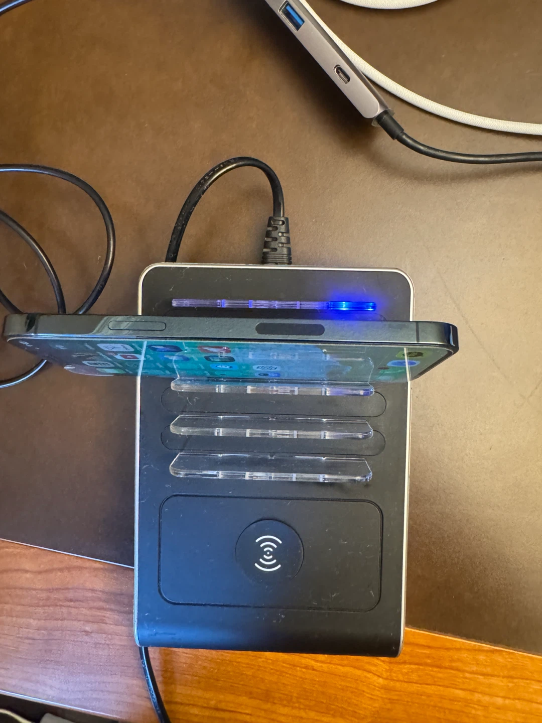 Multi-device Charging Station with Wireless Pad