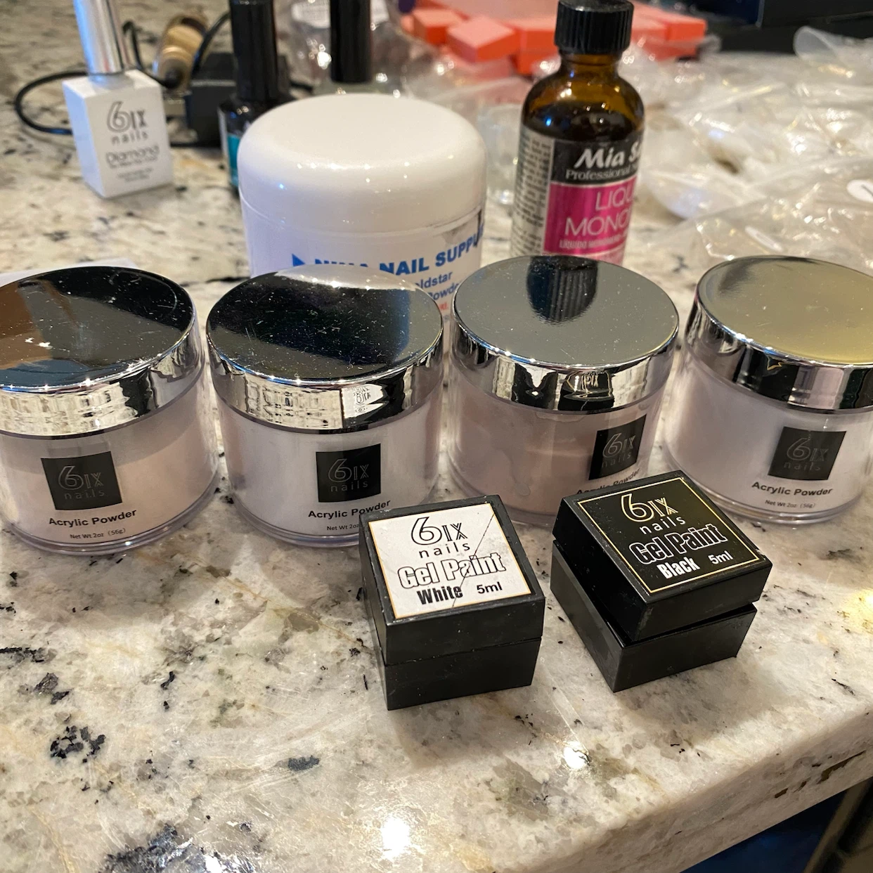 2 day sale! Lot of Acrylic Nail Supplies, see pictures 4 all