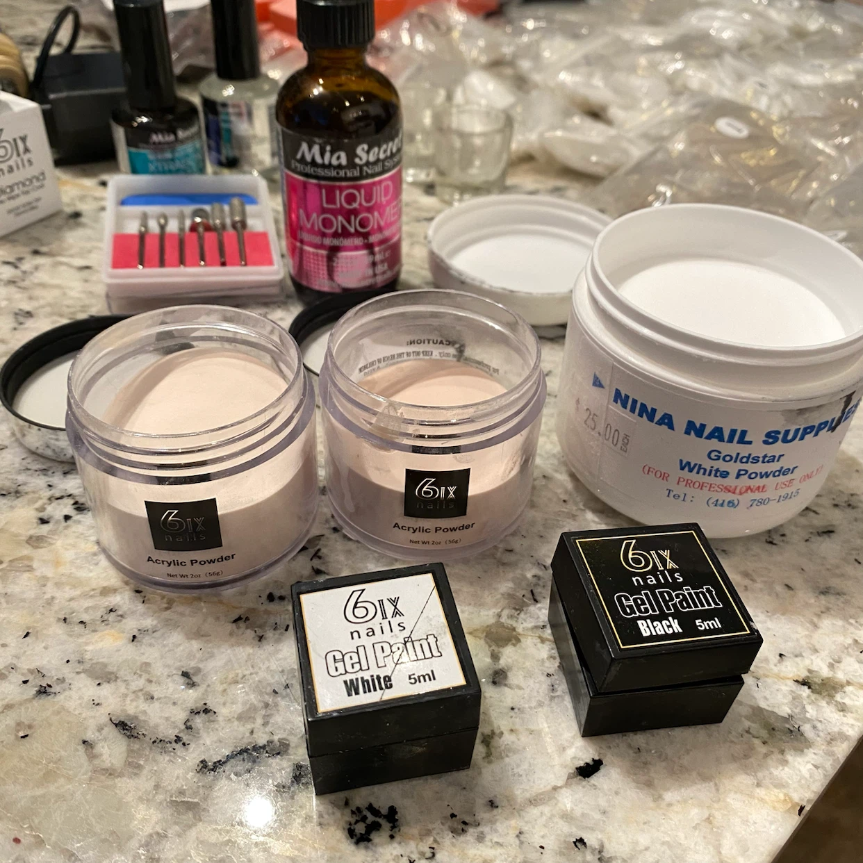 2 day sale! Lot of Acrylic Nail Supplies, see pictures 4 all - photo 3