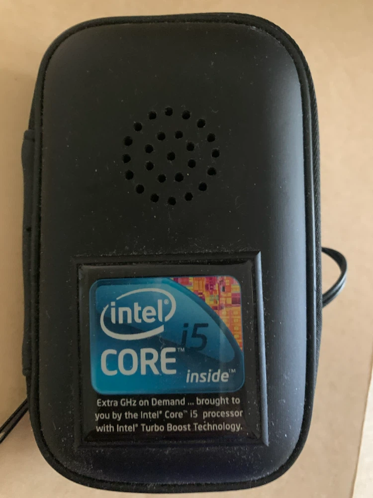 Leeds Portable Speaker with Intel Core i5 Sticker