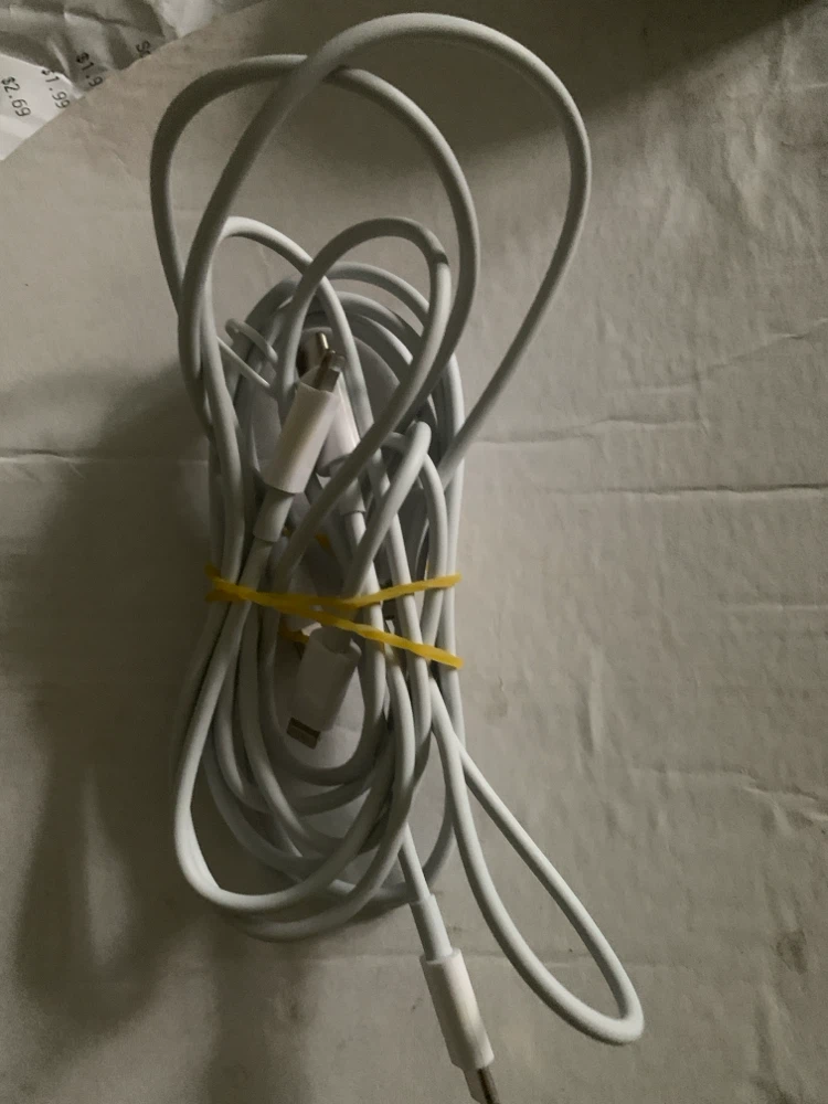 USB type C to lighting cable x3