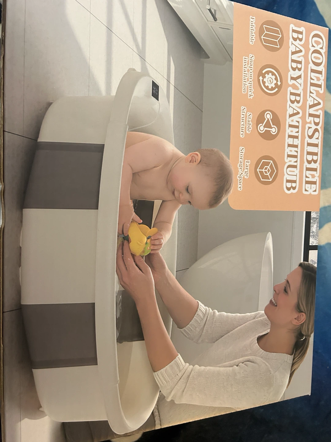 Collapsible Baby Bathtub