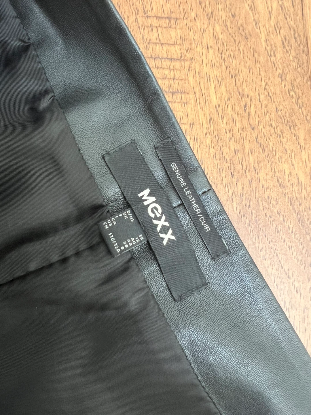 Mexx Black Genuine Leather Mini Skirt - photo 4