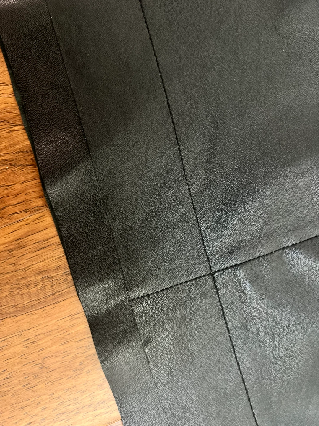 Mexx Black Genuine Leather Mini Skirt - photo 3
