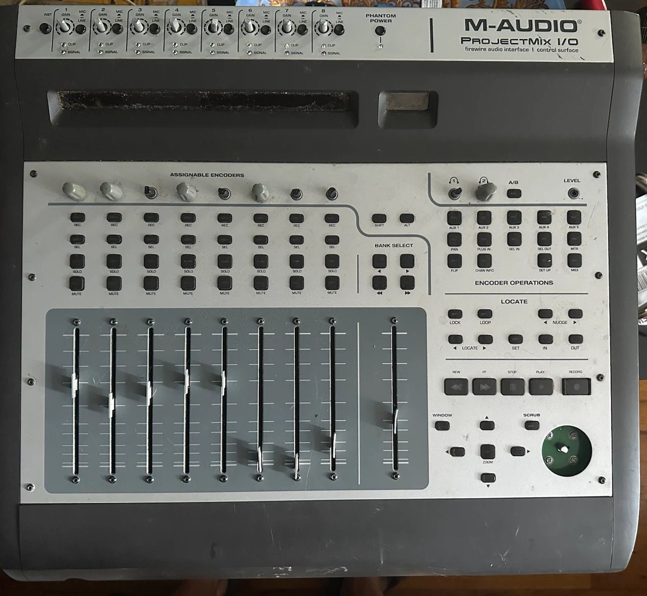 M-Audio ProjectMix I/O Firewire Audio Interface& Control Surface