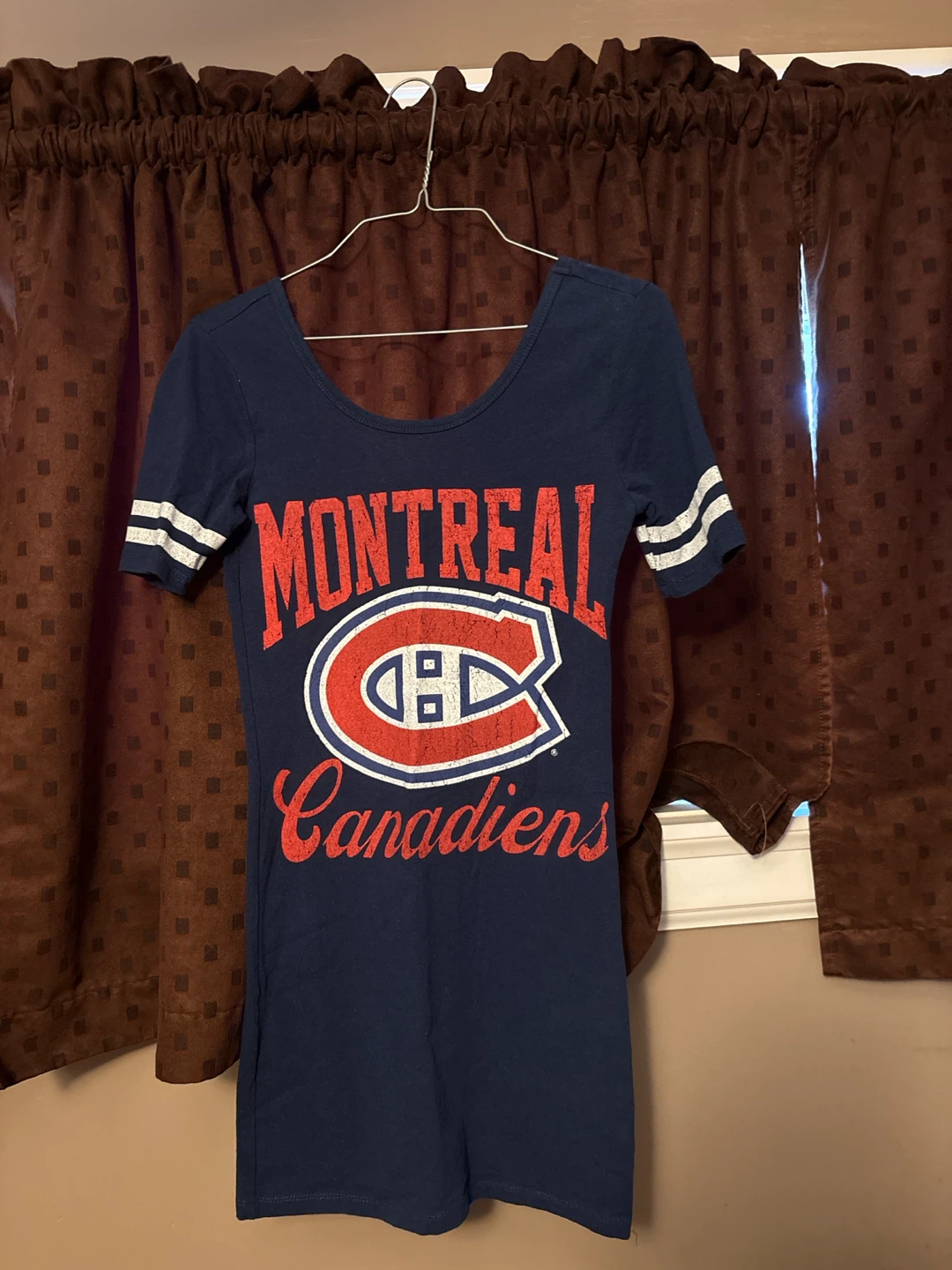 Forever 21 Montreal Canadiens T-Shirt Dress-Small