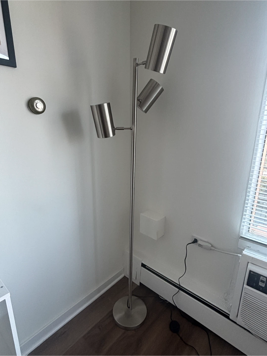 Tree Floor Lamp - Nickel