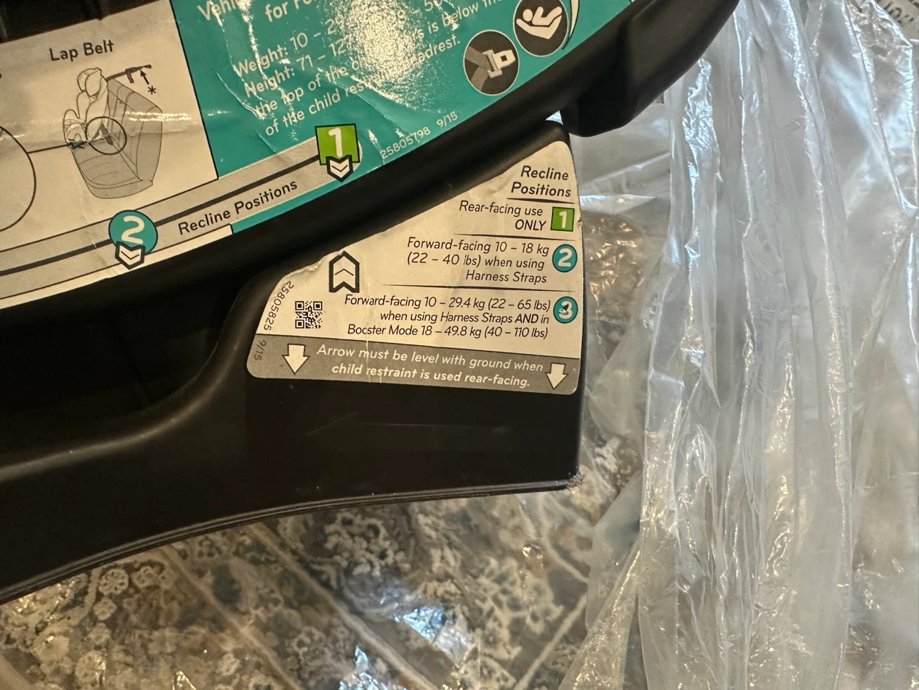Evenflo SureLATCH Convertible Car Seat - photo 3