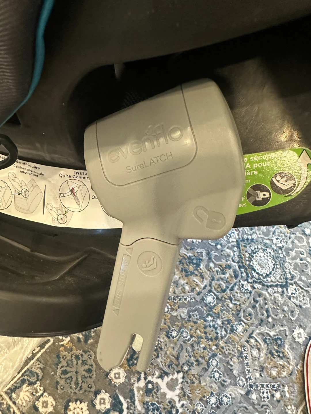 Evenflo SureLATCH Convertible Car Seat - photo 4