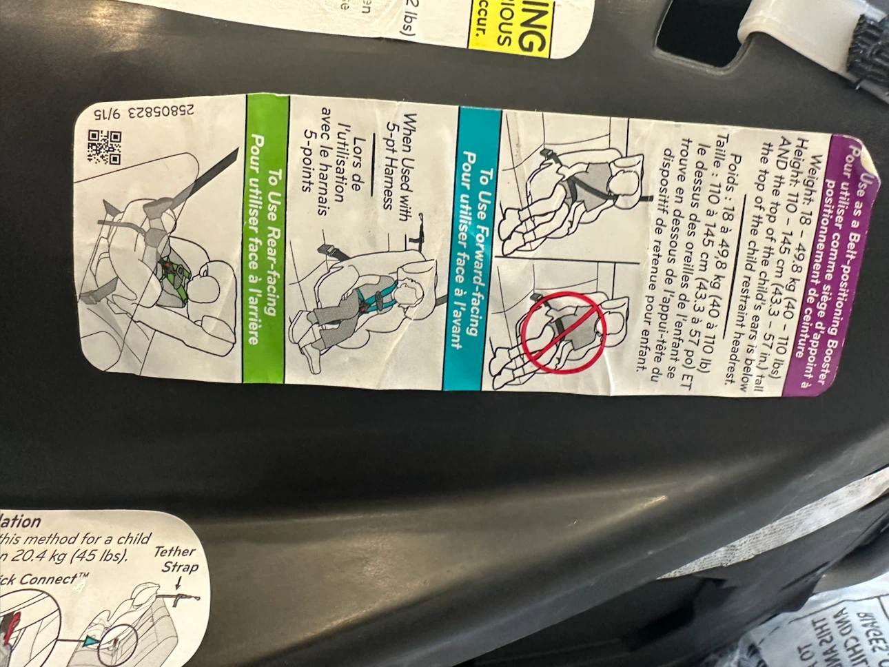 Evenflo SureLATCH Convertible Car Seat - photo 5
