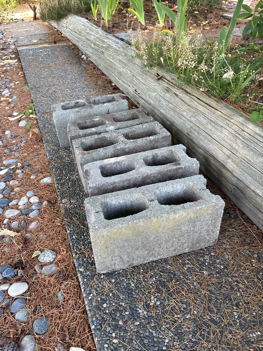 Set of 5 Concrete Blocks