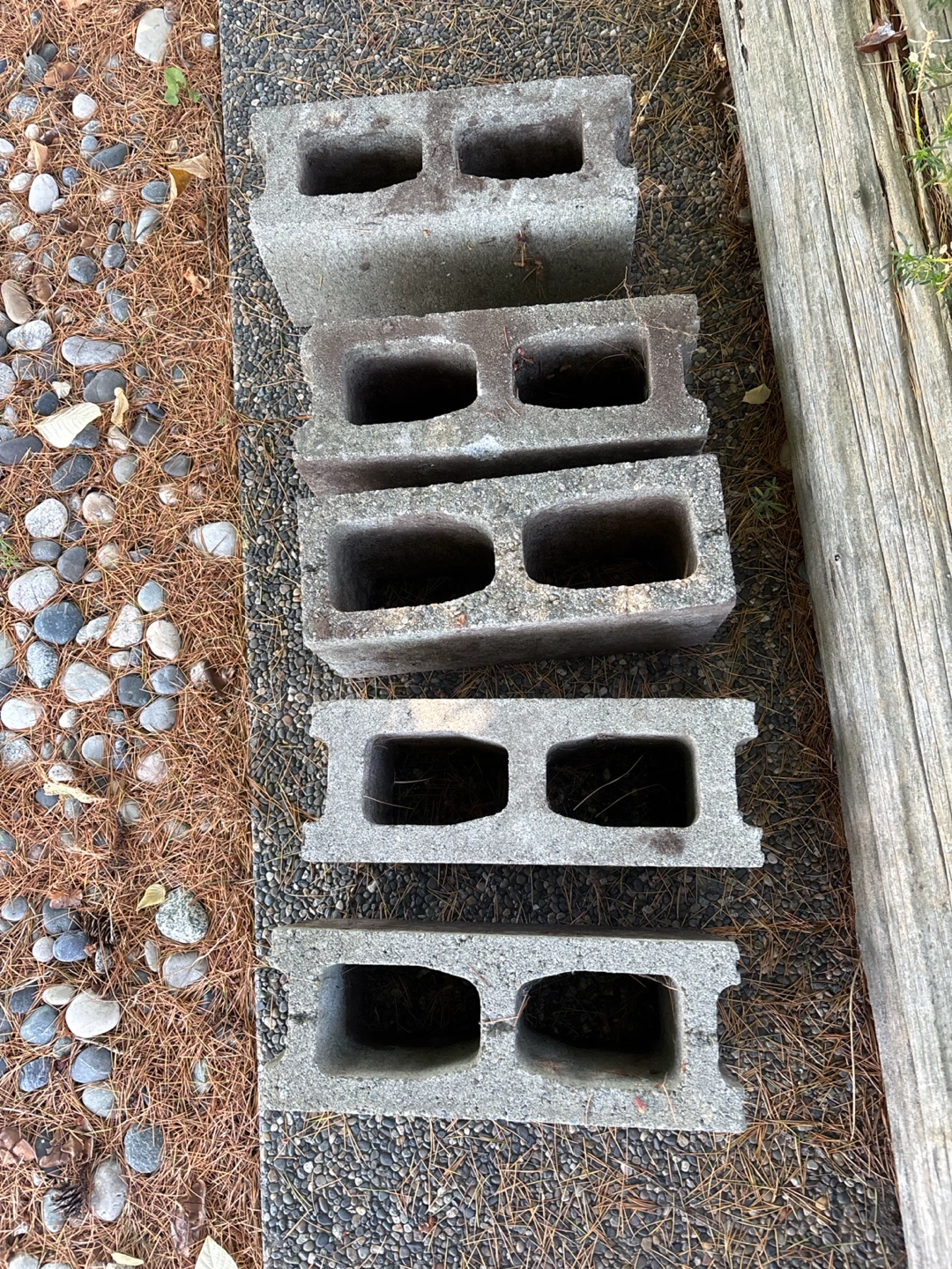 Set of 5 Concrete Blocks - photo 2
