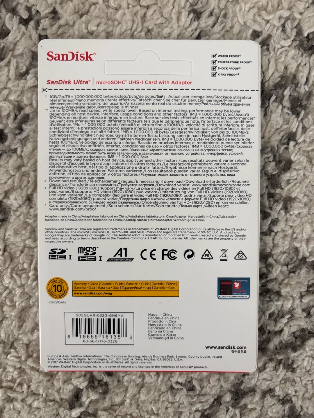 SanDisk 32GB microSDHC Card with Adapter - photo 2