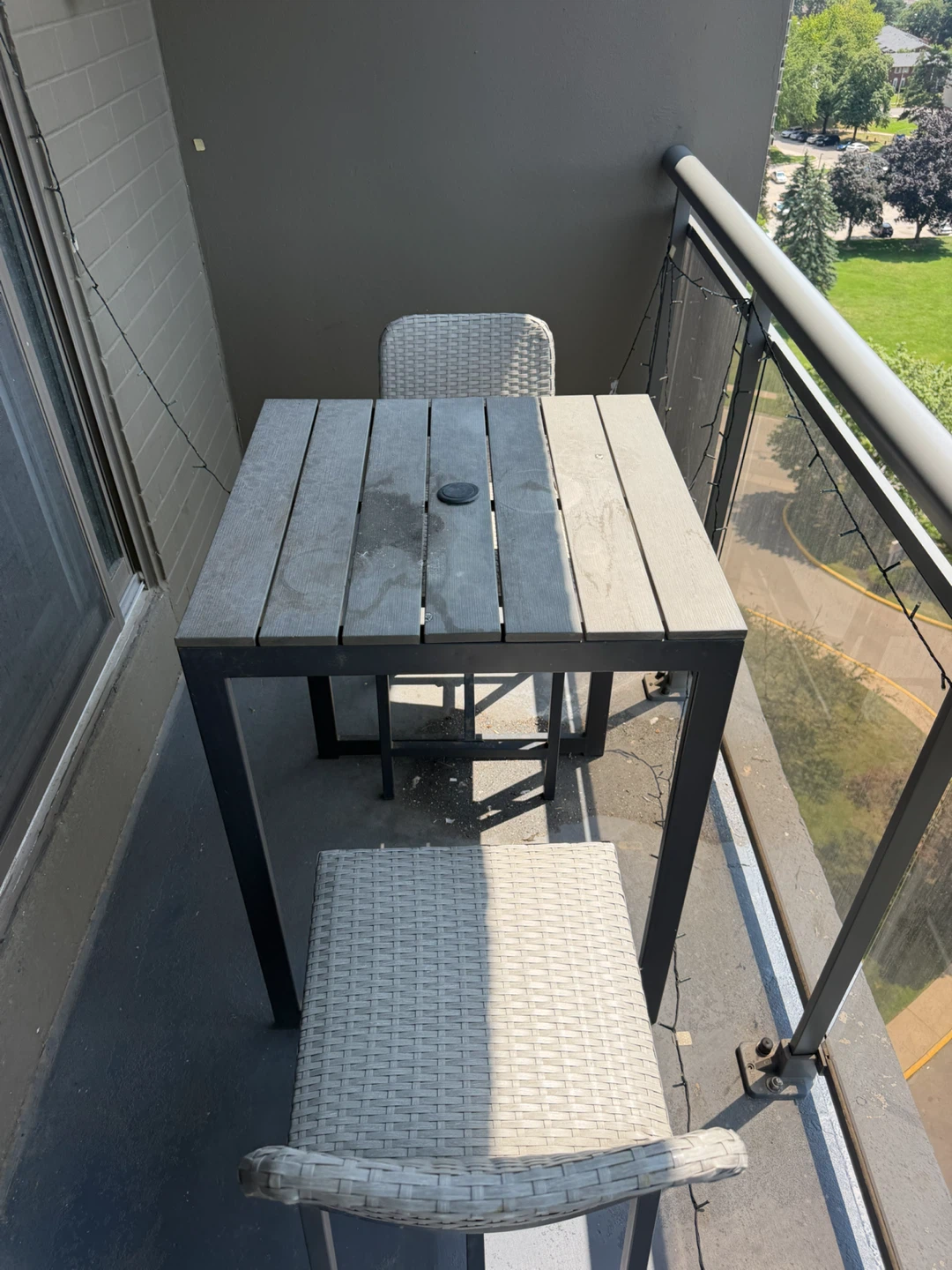 Balcony Bistro Set - Table and 2 Chairs