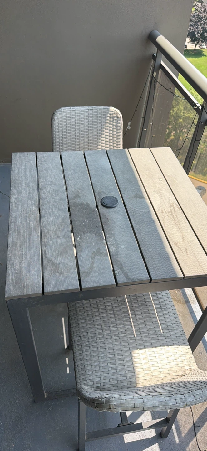 Balcony Bistro Set - Table and 2 Chairs - photo 4