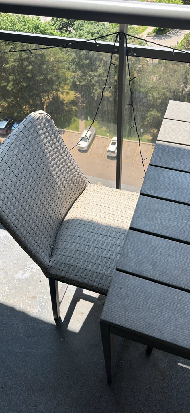 Balcony Bistro Set - Table and 2 Chairs - photo 5