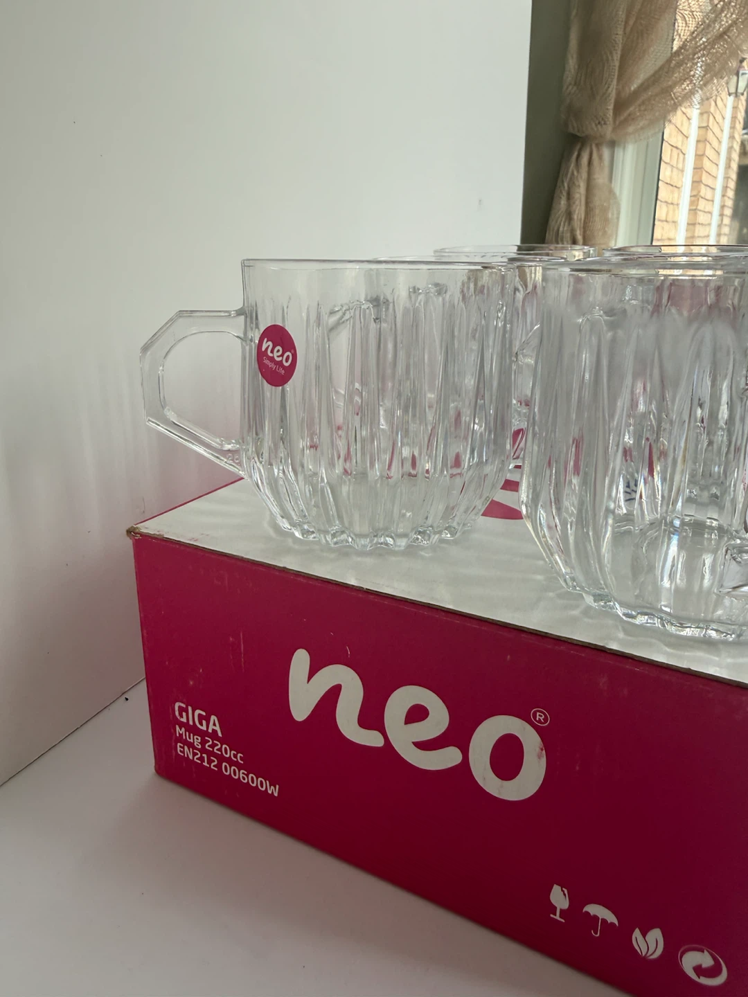 Neo Giga Mugs - Set of 6