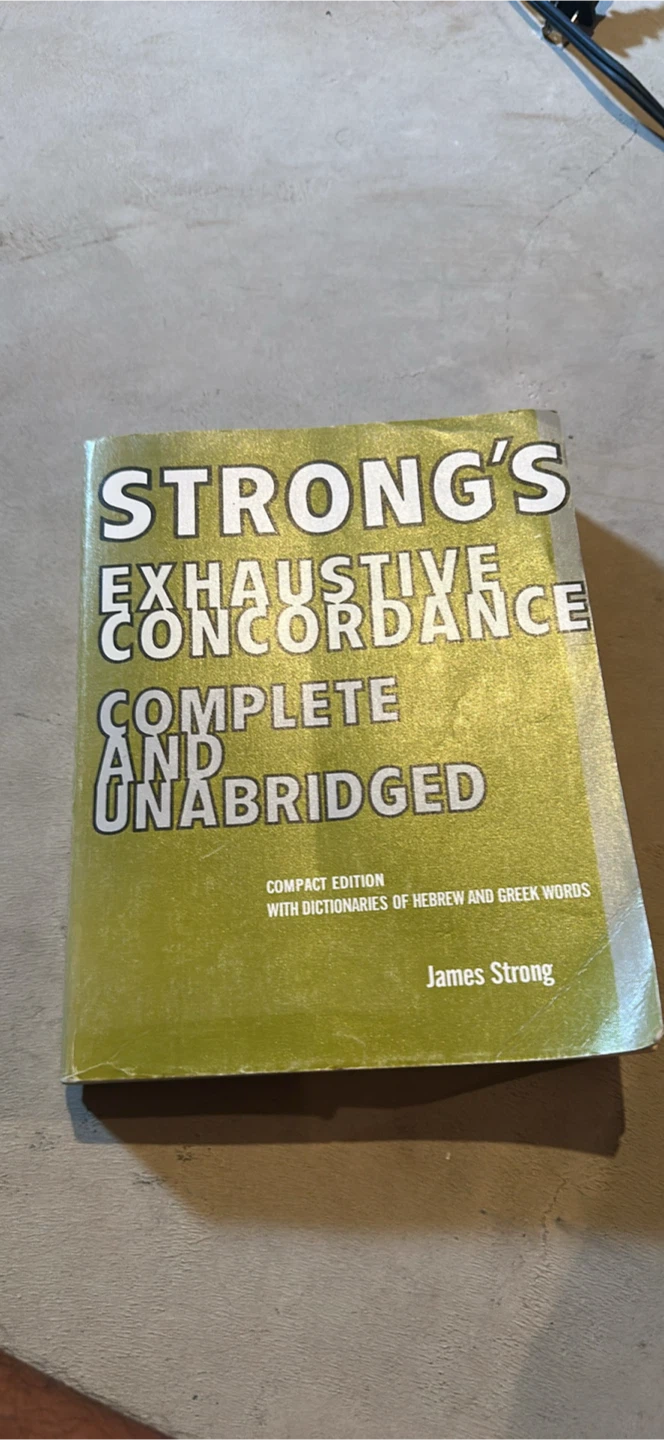 Strong's Exhaustive Concordance