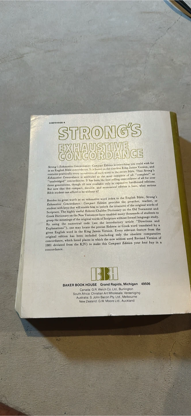 Strong's Exhaustive Concordance - photo 2