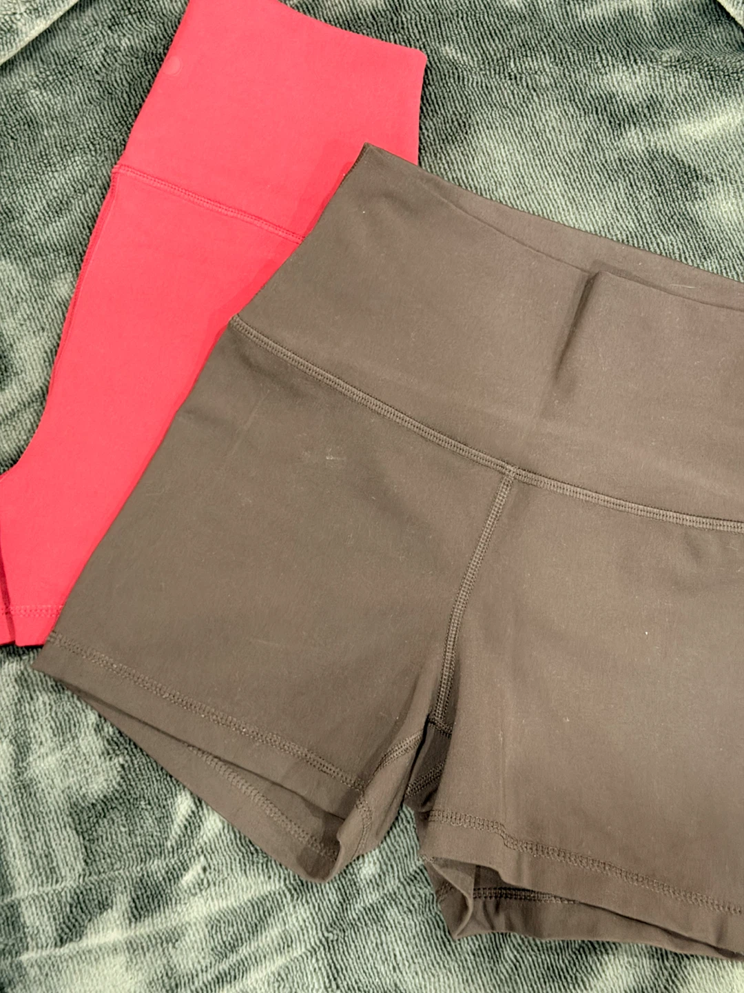 Women's Athletic Shorts - Pink & Brown - photo 2