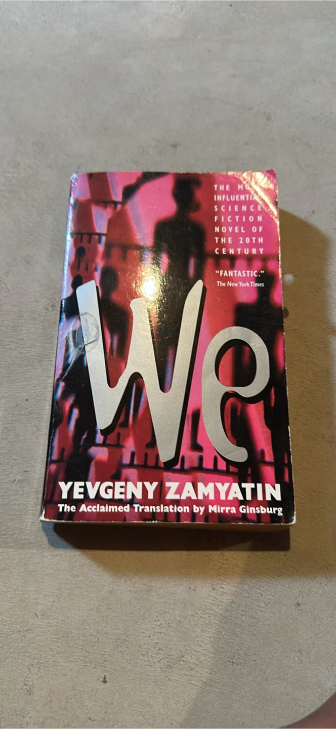 We by Yevgeny Zamyatin Paperback Book
